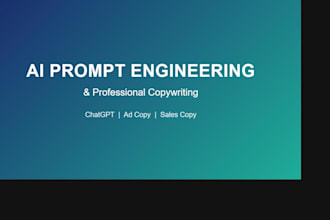 write and optimize professional ai prompts