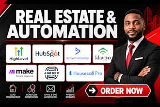 gohighlevel hubspot automation activecampaign klaviyo make jobber housecall pro
