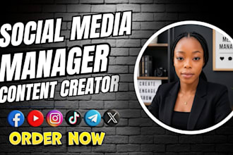 social media marketing manager social media content creator social media manager