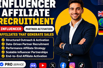 create affiliate promoters, influencer affiliates, affiliate signup, MLM leads