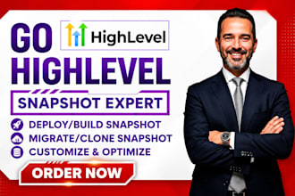 gohighlevel snapshot specialist ghl sub account setup clone deploy ghl snapshot