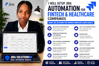 optimize jira workflows for fintech and healthcare teams with automation