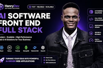 ai software developer, front end developer, full stack software developer