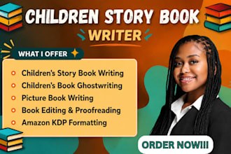 be your children book ghostwriter, kids moral story, children story book