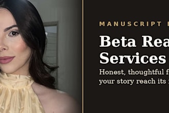 a beta reading of your book and give a truthful feedback without using ai