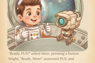 create a personalized custom children book from a photo