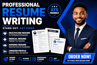 write professional ats resume, CV, cover letter