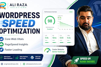 speed up wordpress and fix core web vitals