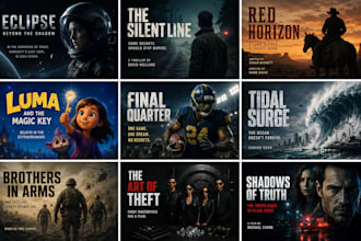 design a cinematic film pitch deck movie pitch deck or TV series pitch deck