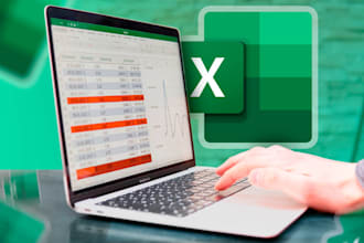 do microsoft excel data entry, formatting, formulas and dashboards