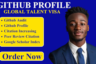 build your github profile for talent eb1a visa endorsement support