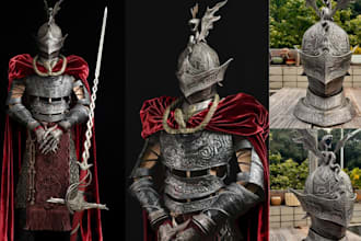 3d cosplay creation 3d cosplay armor eva foam fabric cosplay 3d helmet 3d mask