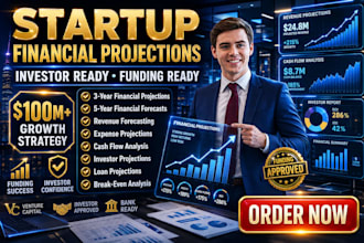 prepare startup financial projections and forecasting