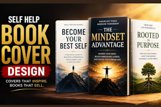 design a self help book cover that looks like a bestseller