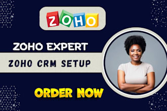 zoho crm setup zoho one zoho campaign zoho books zoho people desk and automation