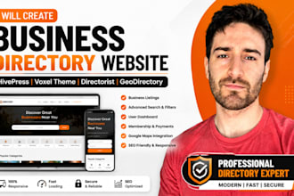 create business directory website with hivepress voxel directorist geodirectory