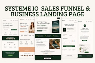 build systeme io landing page sales funnel design systeme io website clickfunnel