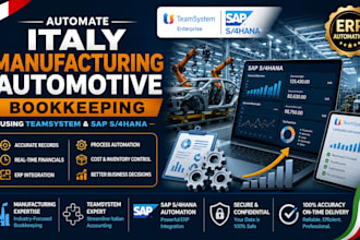 automate italy manufacturing automotive bookkeeping using teamsystem sap s4ha