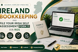 do ireland bookkeeping and file your irish self assessment form 11 via ros