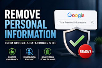 remove your personal information from google and protect your online privacy