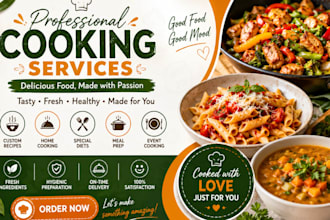 cook delicious homemade meals for your family, event