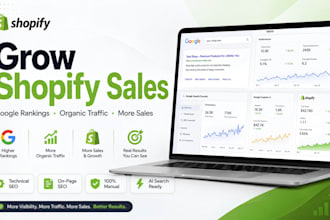 do shopify SEO to boost shopify sales and google rankings