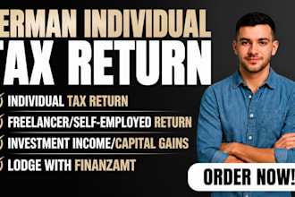 prepare and lodge your german individual tax return as steuerberater