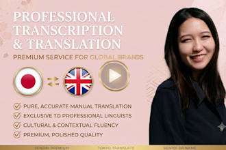 translate english to warm refined japanese