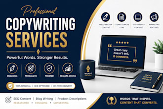 create persuasive copy for websites, blogs, and products