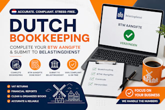 do dutch bookkeeping complete your btw aangifte and submit to belastingdienst