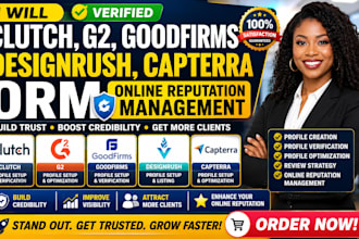 verify clutch g2 goodfirms designrush capterra orm reputation online managment