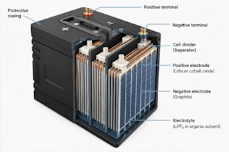 design custom 3d battery product, battery pack and enclosures