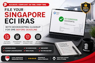 file your singapore eci iras with bookkeeping cleanup for sme before deadline