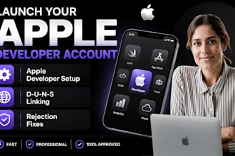 set up your apple developer account with d u n s verification