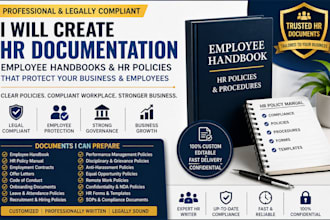draft HR documentation ensuring compliance and workforce legal protection