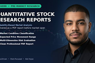 create professional stock research reports with risk analysis