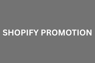 do shopify promotion to drive more ranking