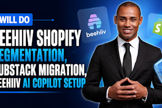 do beehiiv shopify segmentation, substack migration, beehiiv ai copilot setup