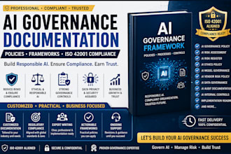 draft iso 42001 aligned ai governance documentation for business compliance