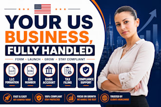 form your US llc as a non resident with ein and bank account