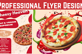 design stunning flyers and posters
