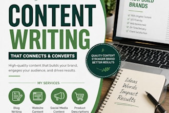 provide professional content writing services for any niche