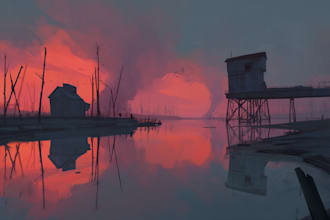 create illustrations and environments for your project