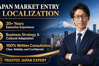 be your japan local expert, business consultant, and cultural advisor