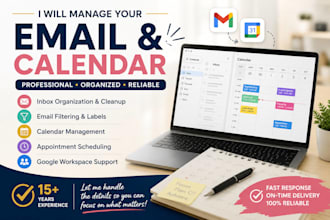 manage your email inbox and calendar professionally