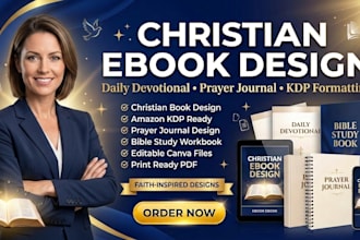 design christain ebook, daily devotional, KDP book writing, christian journal
