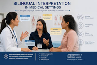 be your bilingual medical interpreter