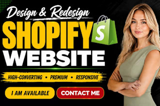 shopify store deisgn ecommerce website development setup online dropshipping SEO