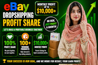 do ebay dropshipping on profit share