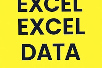 do accurate data entry, excel and web research in 24h
